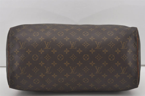 Authentic Louis Vuitton Monogram Speedy 40 Hand Boston Bag Old Model LV 4445I