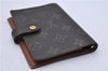 Authentic LOUIS VUITTON Monogram Agenda PM Day Planner Cover R20005 LV 4446C