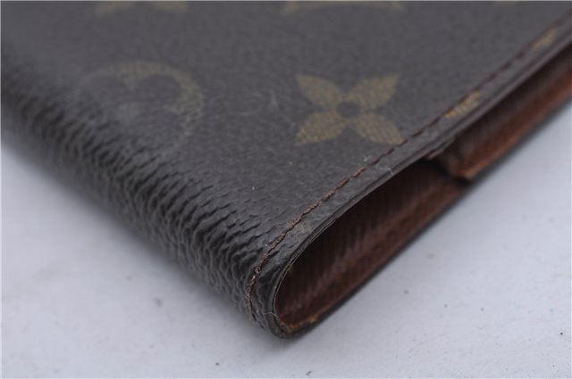 Authentic LOUIS VUITTON Monogram Agenda PM Day Planner Cover R20005 LV 4446C