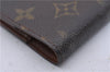 Authentic LOUIS VUITTON Monogram Agenda PM Day Planner Cover R20005 LV 4446C