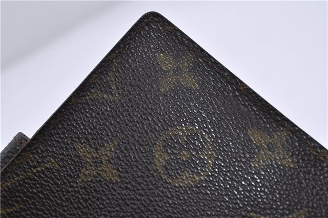 Authentic LOUIS VUITTON Monogram Agenda PM Day Planner Cover R20005 LV 4446C