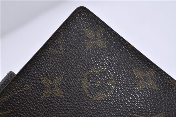 Authentic LOUIS VUITTON Monogram Agenda PM Day Planner Cover R20005 LV 4446C