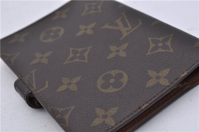 Authentic LOUIS VUITTON Monogram Agenda PM Day Planner Cover R20005 LV 4446C