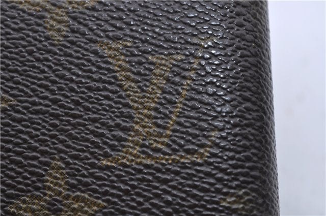Authentic LOUIS VUITTON Monogram Agenda PM Day Planner Cover R20005 LV 4446C