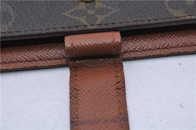 Authentic LOUIS VUITTON Monogram Agenda PM Day Planner Cover R20005 LV 4446C