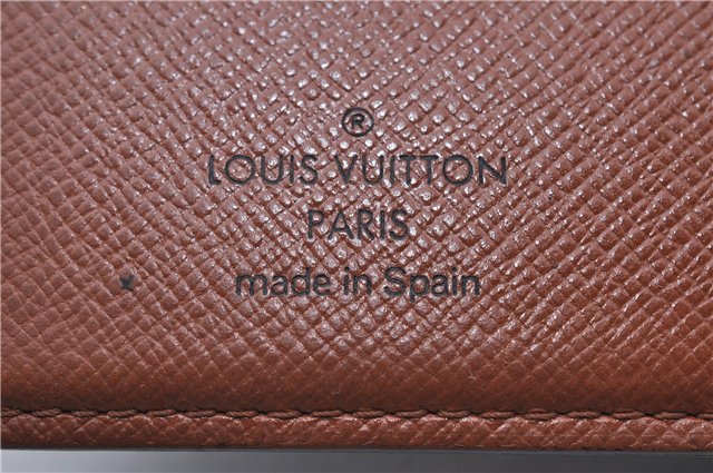 Authentic LOUIS VUITTON Monogram Agenda PM Day Planner Cover R20005 LV 4446C