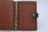 Authentic LOUIS VUITTON Monogram Agenda PM Day Planner Cover R20005 LV 4446C
