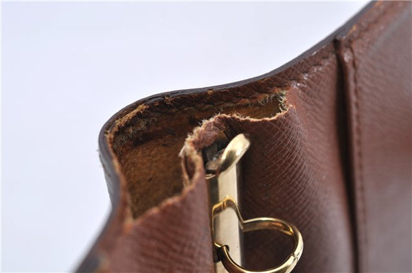 Authentic LOUIS VUITTON Monogram Agenda PM Day Planner Cover R20005 LV 4446C