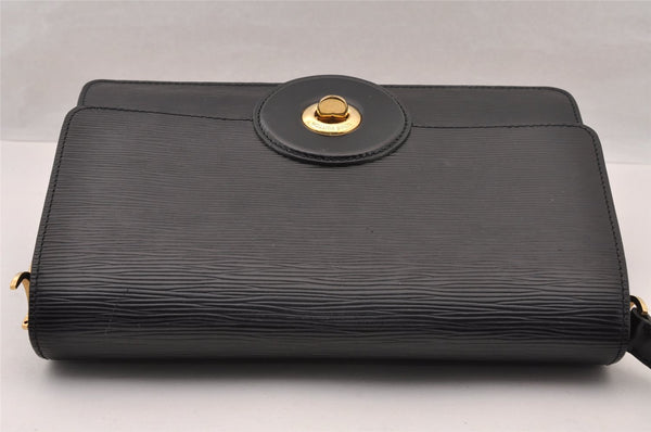 Authentic Louis Vuitton Epi Friedland Shoulder Cross Bag Black M52402 Junk 4447I