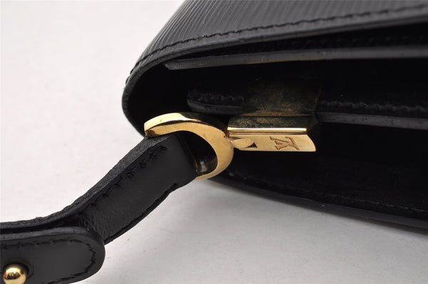 Authentic Louis Vuitton Epi Friedland Shoulder Cross Bag Black M52402 Junk 4447I
