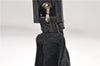 Authentic FENDI Shoulder Hand Bag Purse Cotton Jersey Leather Gray 4448D