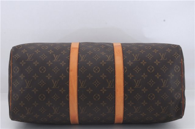 Authentic Louis Vuitton Monogram Keepall 50 Travel Boston Bag M41426 LV 4449D