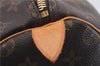 Authentic Louis Vuitton Monogram Keepall 50 Travel Boston Bag M41426 LV 4449D