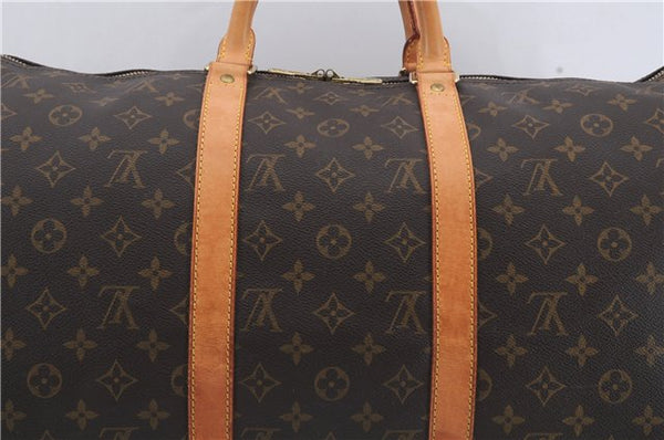 Authentic Louis Vuitton Monogram Keepall 50 Travel Boston Bag M41426 LV 4449D