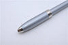 Authentic LOUIS VUITTON Stylo Agenda GM Ballpoint Pen Silver LV 4450C