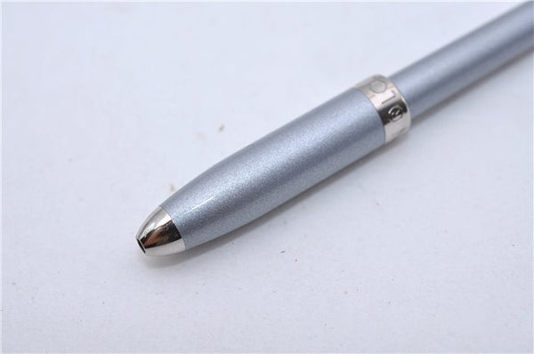 Authentic LOUIS VUITTON Stylo Agenda GM Ballpoint Pen Silver LV 4450C