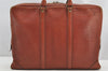 Authentic Louis Vuitton Epi Porte Documents Voyage Briefcase M54473 Brown 4450I