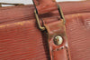 Authentic Louis Vuitton Epi Porte Documents Voyage Briefcase M54473 Brown 4450I