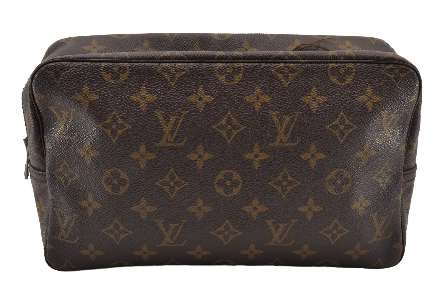 Auth Louis Vuitton Monogram Trousse Toilette 28 Clutch Bag M47522 Junk 4451I