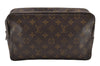 Auth Louis Vuitton Monogram Trousse Toilette 28 Clutch Bag M47522 Junk 4451I