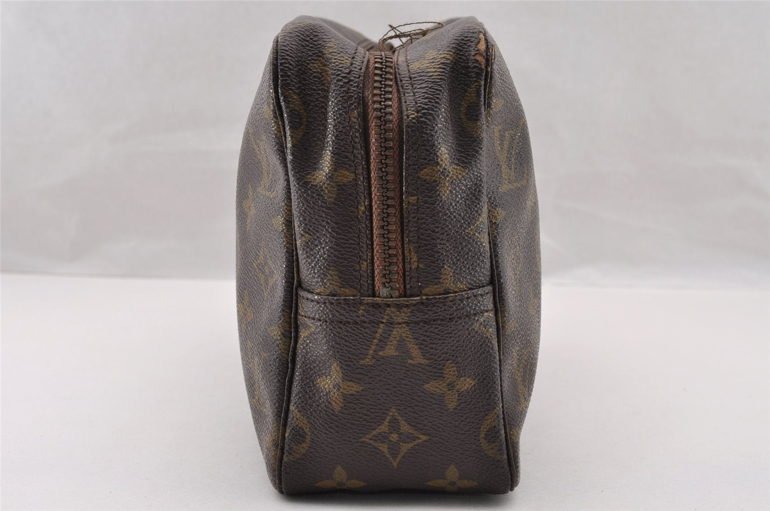 Auth Louis Vuitton Monogram Trousse Toilette 28 Clutch Bag M47522 Junk 4451I