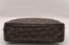 Auth Louis Vuitton Monogram Trousse Toilette 28 Clutch Bag M47522 Junk 4451I