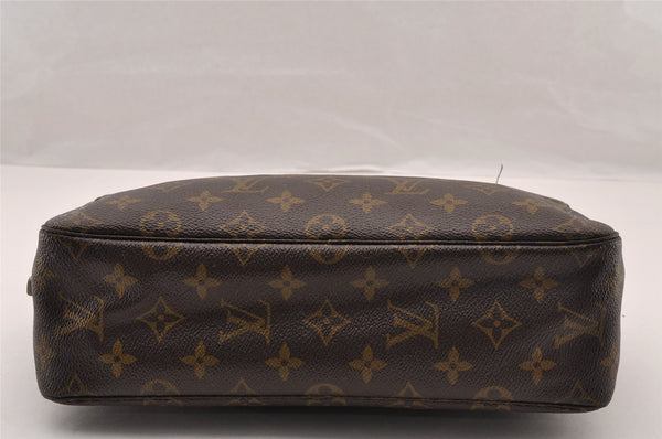 Auth Louis Vuitton Monogram Trousse Toilette 28 Clutch Bag M47522 Junk 4451I