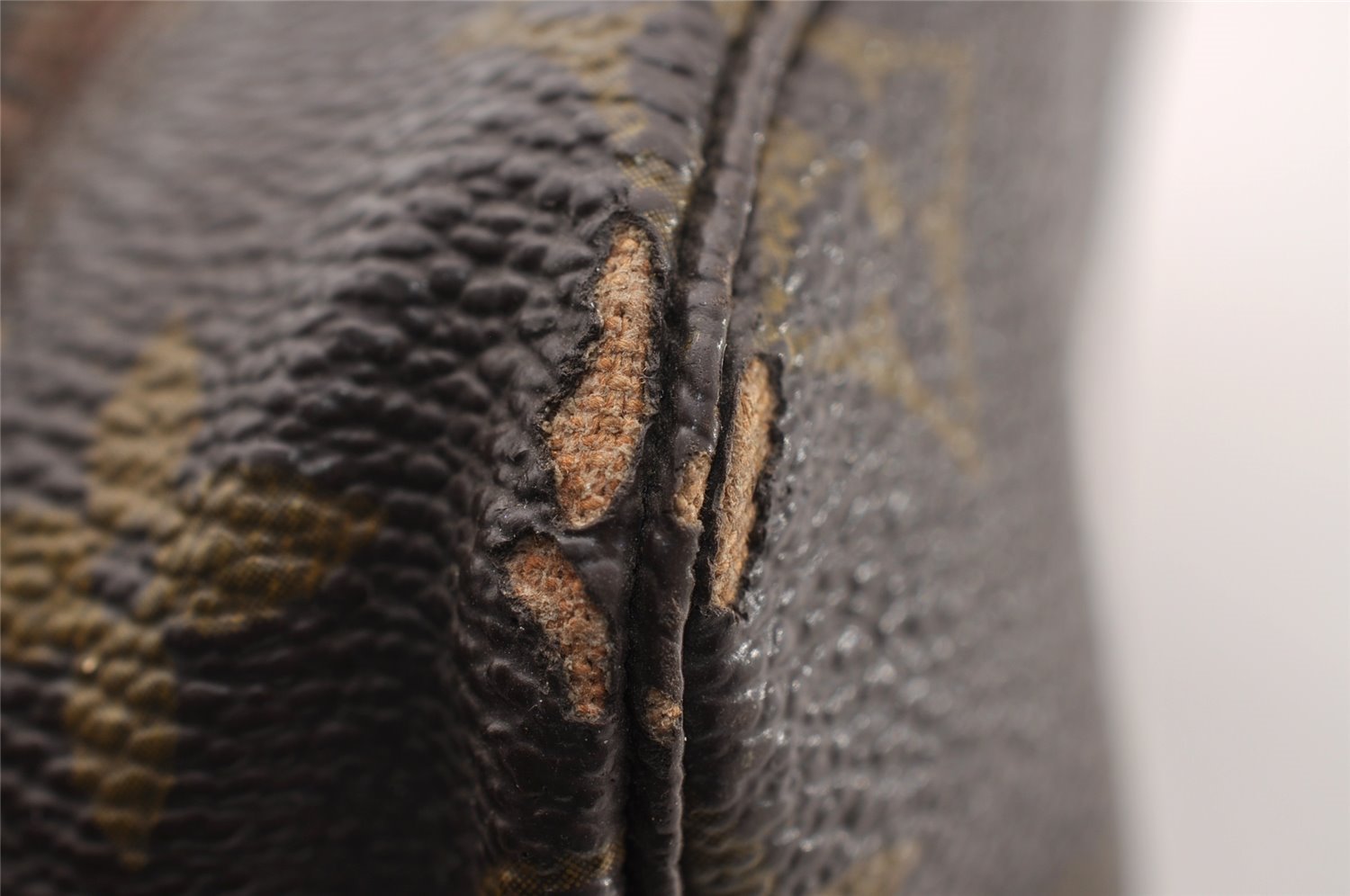 Auth Louis Vuitton Monogram Trousse Toilette 28 Clutch Bag M47522 Junk 4451I