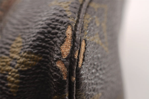 Auth Louis Vuitton Monogram Trousse Toilette 28 Clutch Bag M47522 Junk 4451I