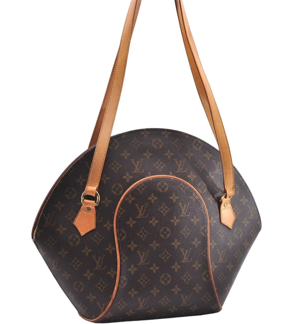 Authentic Louis Vuitton Monogram Ellipse Shopping Shoulder Bag M51128 LV 4452E