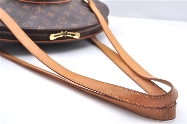Authentic Louis Vuitton Monogram Ellipse Shopping Shoulder Bag M51128 LV 4452E