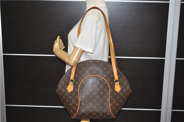 Authentic Louis Vuitton Monogram Ellipse Shopping Shoulder Bag M51128 LV 4452E