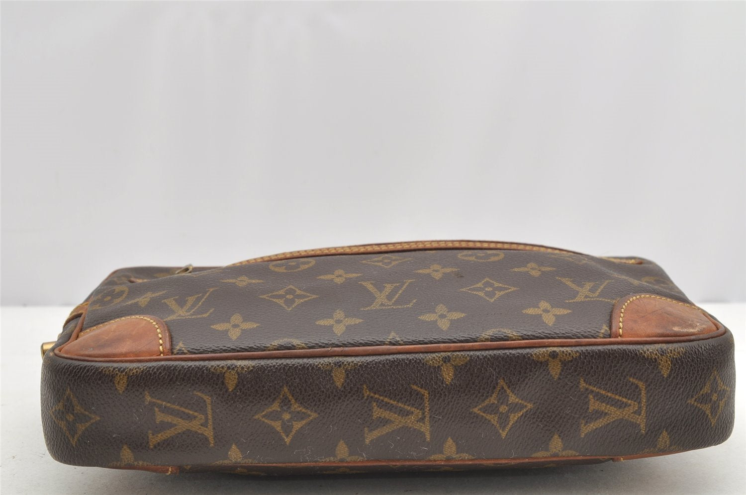 Authentic Louis Vuitton Monogram Marly Dragonne GM M51825 Clutch Bag Junk 4453I
