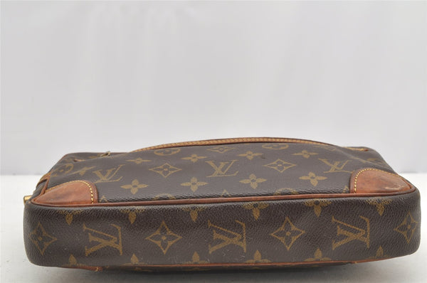 Authentic Louis Vuitton Monogram Marly Dragonne GM M51825 Clutch Bag Junk 4453I