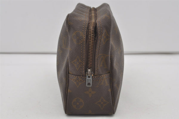 Auth Louis Vuitton Monogram Trousse Toilette 28 Clutch Hand Bag Old Model 4454I