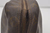 Auth Louis Vuitton Monogram Trousse Toilette 28 Clutch Hand Bag Old Model 4454I