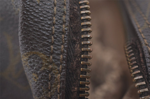 Auth Louis Vuitton Monogram Trousse Toilette 28 Clutch Hand Bag Old Model 4454I