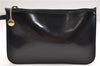 Authentic GUCCI Hand Tote Bag Purse Leather Black 4455D