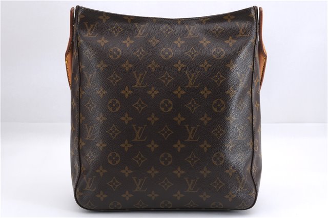 Authentic Louis Vuitton Monogram Looping GM Shoulder Bag M51145 LV 4455E
