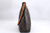 Authentic Louis Vuitton Monogram Looping GM Shoulder Bag M51145 LV 4455E