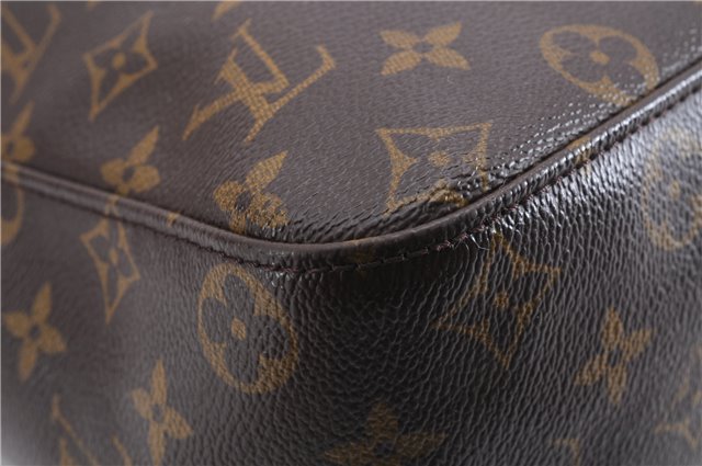 Authentic Louis Vuitton Monogram Looping GM Shoulder Bag M51145 LV 4455E