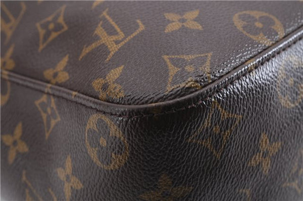 Authentic Louis Vuitton Monogram Looping GM Shoulder Bag M51145 LV 4455E