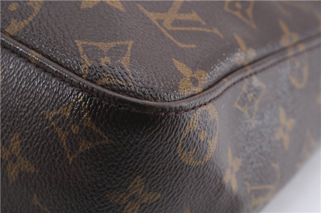 Authentic Louis Vuitton Monogram Looping GM Shoulder Bag M51145 LV 4455E
