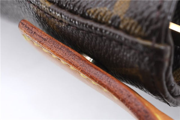 Authentic Louis Vuitton Monogram Looping GM Shoulder Bag M51145 LV 4455E