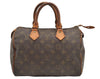 Authentic Louis Vuitton Monogram Speedy 25 Boston Hand Bag M41528 LV 4455I