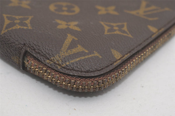 Authentic Louis Vuitton Monogram Poche Documents Document Case M53400 LV 4456I