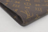 Authentic Louis Vuitton Monogram Poche Documents Document Case M53400 LV 4456I