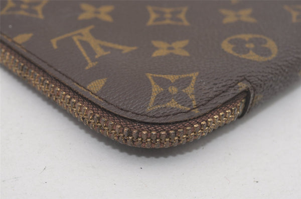 Authentic Louis Vuitton Monogram Poche Documents Document Case M53400 LV 4456I
