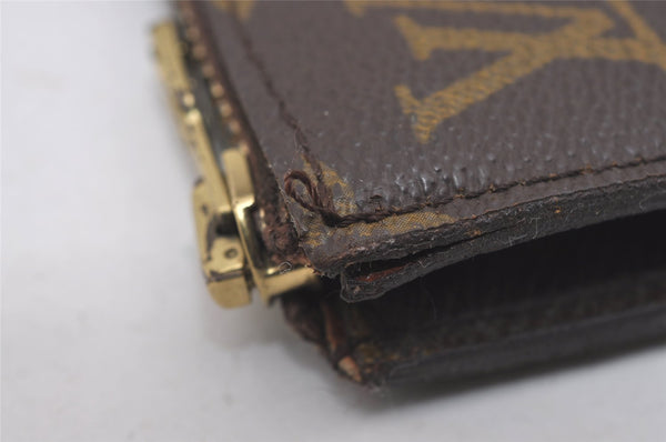 Authentic Louis Vuitton Monogram Poche Documents Document Case M53400 LV 4456I