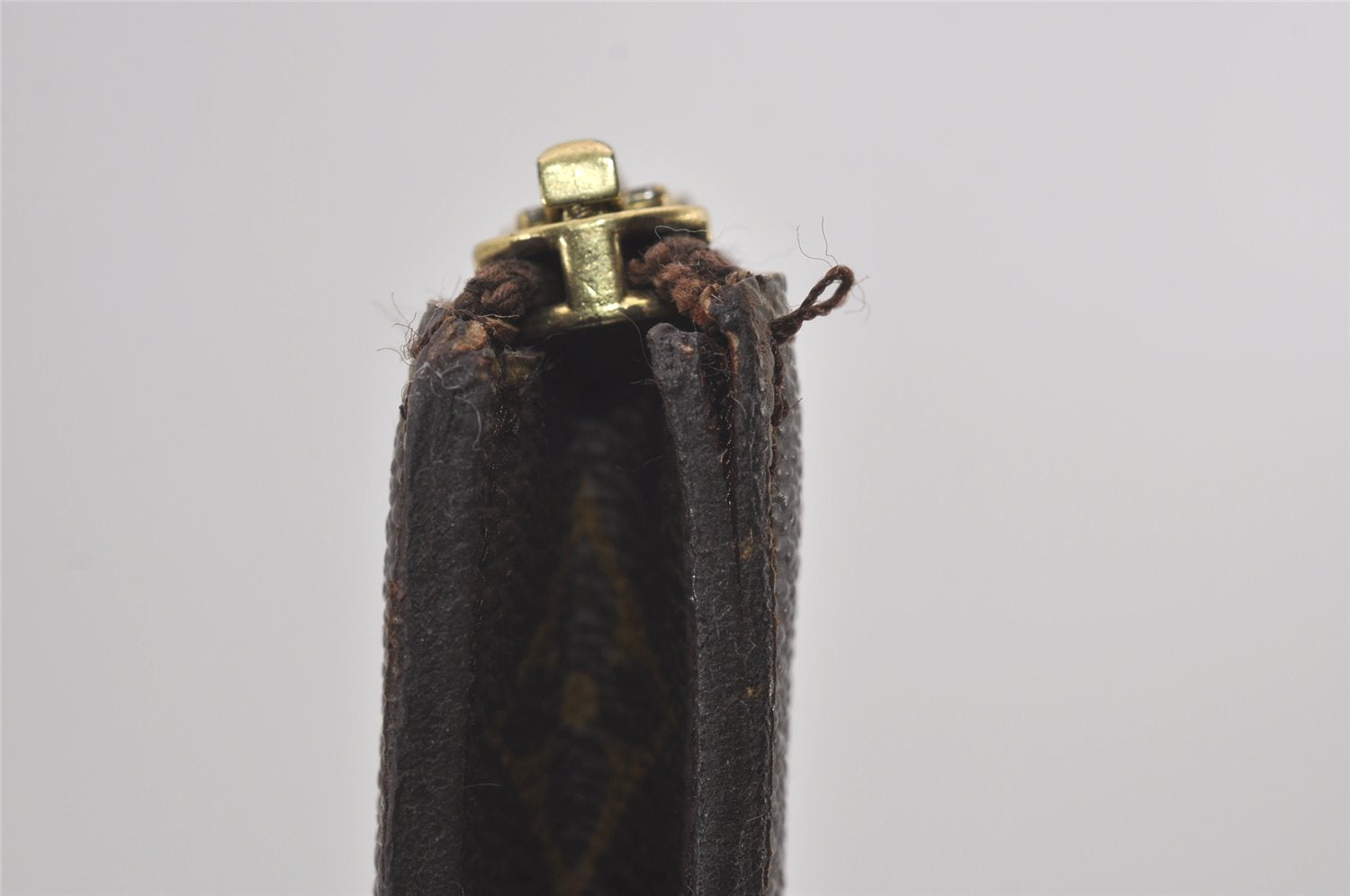 Authentic Louis Vuitton Monogram Poche Documents Document Case M53400 LV 4456I